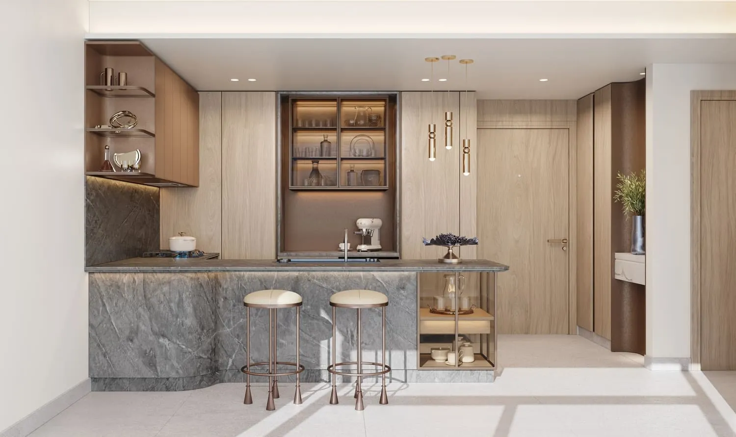 Mercer House — кухня
