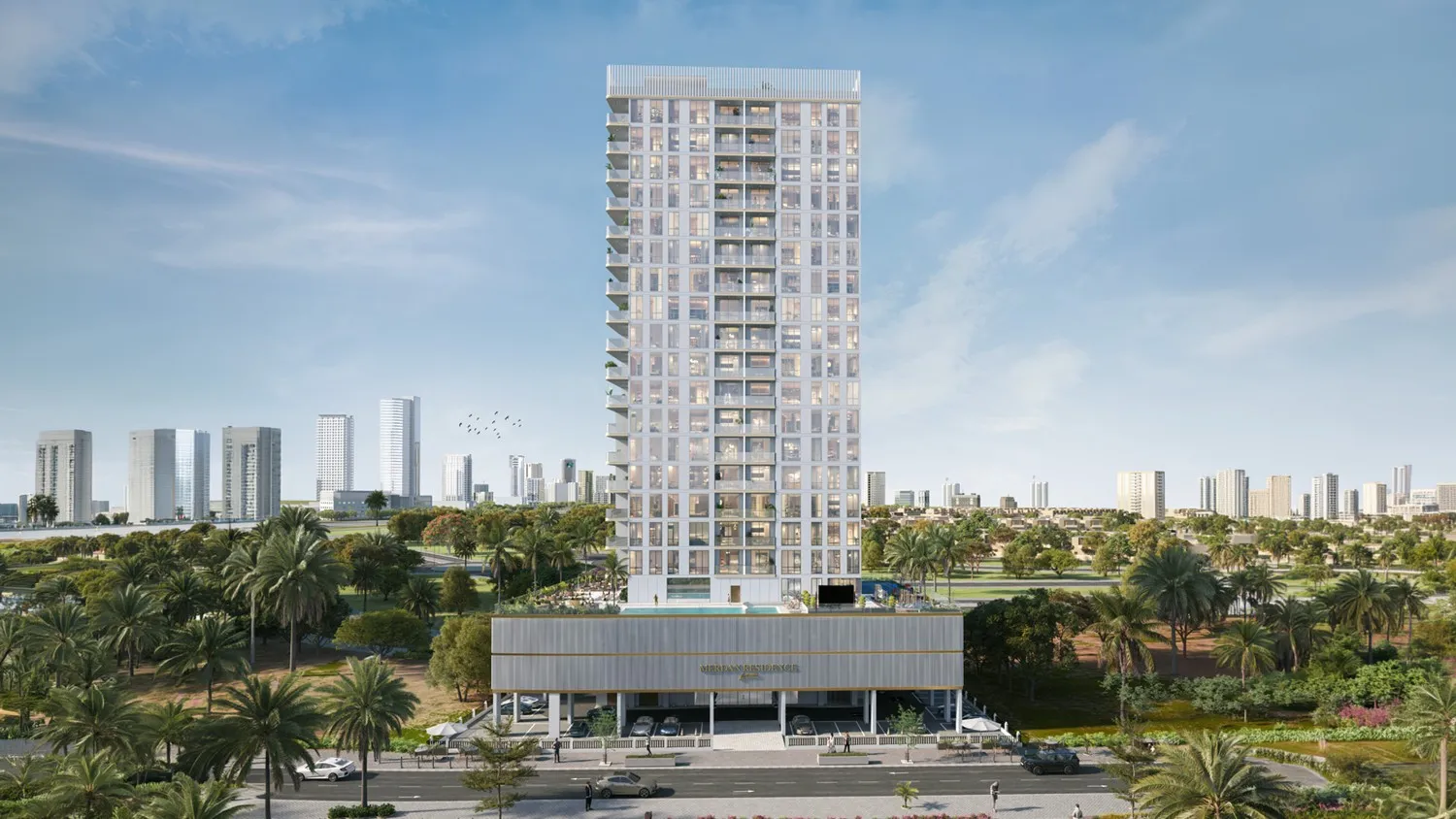 Merdan Residences — вид на комплекс