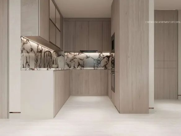 Meriden Beach Residences — кухня