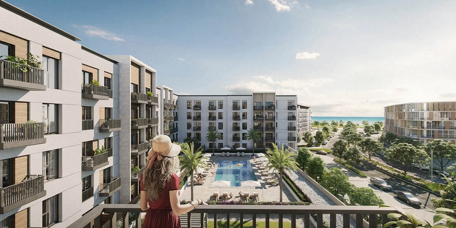 Mesk Residences Maryam Island — вид на комплекс