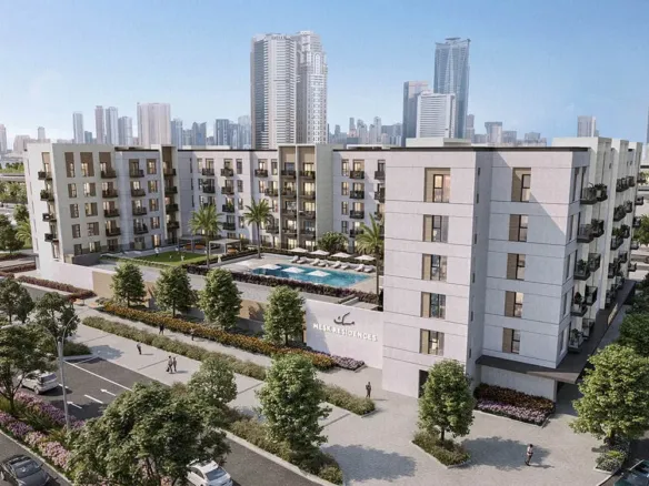 Mesk Residences Maryam Island — вид на комплекс, фото 3