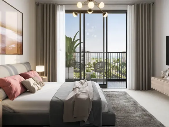Mesk Residences Maryam Island — спальня