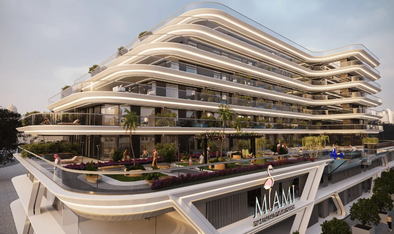 Miami в районе JVC (Джумейра Вилладж Серкл) — фото 1