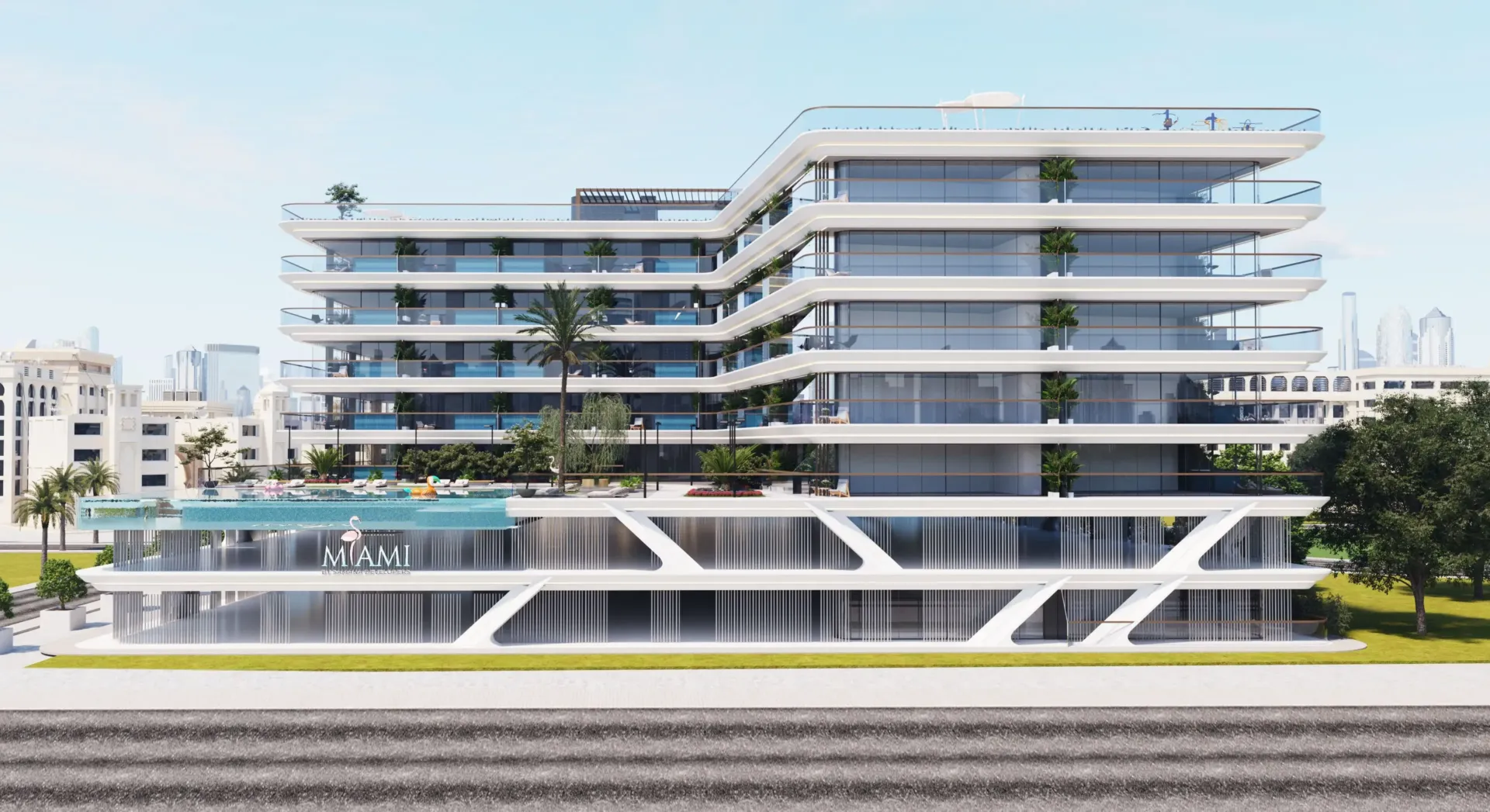 Miami II в районе JVT (Джумейра Вилладж Трайангл) — фото 1