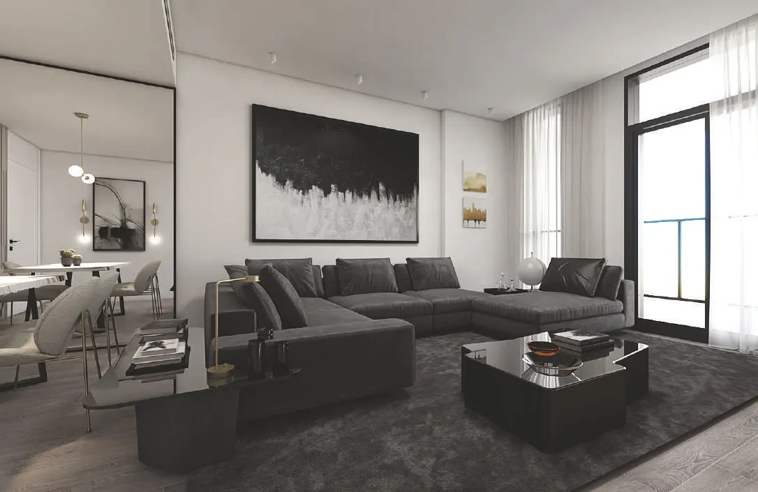 Midtown Noor — интерьер гостиной, фото 12