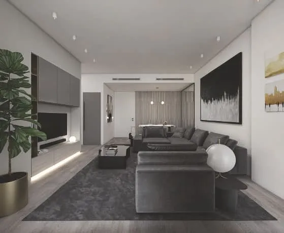 Midtown Noor — интерьер гостиной, фото 13