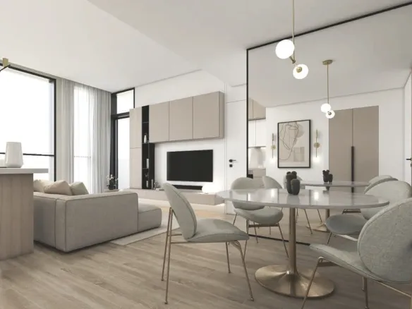 Midtown Noor — интерьер гостиной
