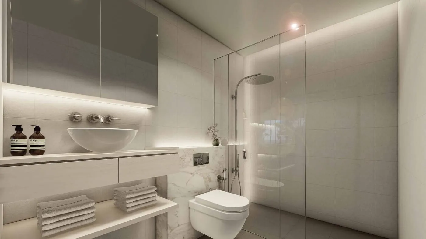 Milestone Residences — ванная комната