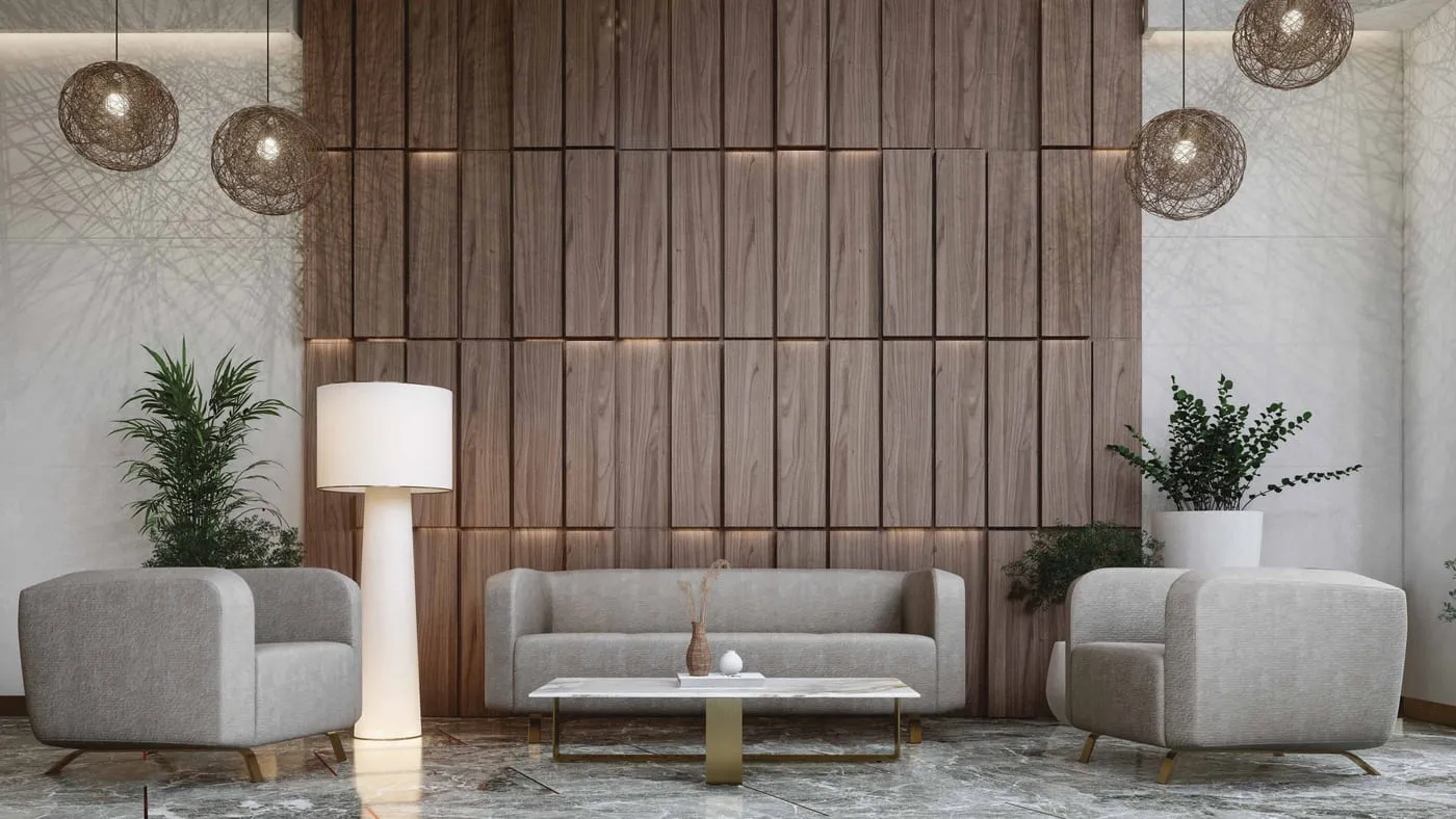Milestone Residences — лобби