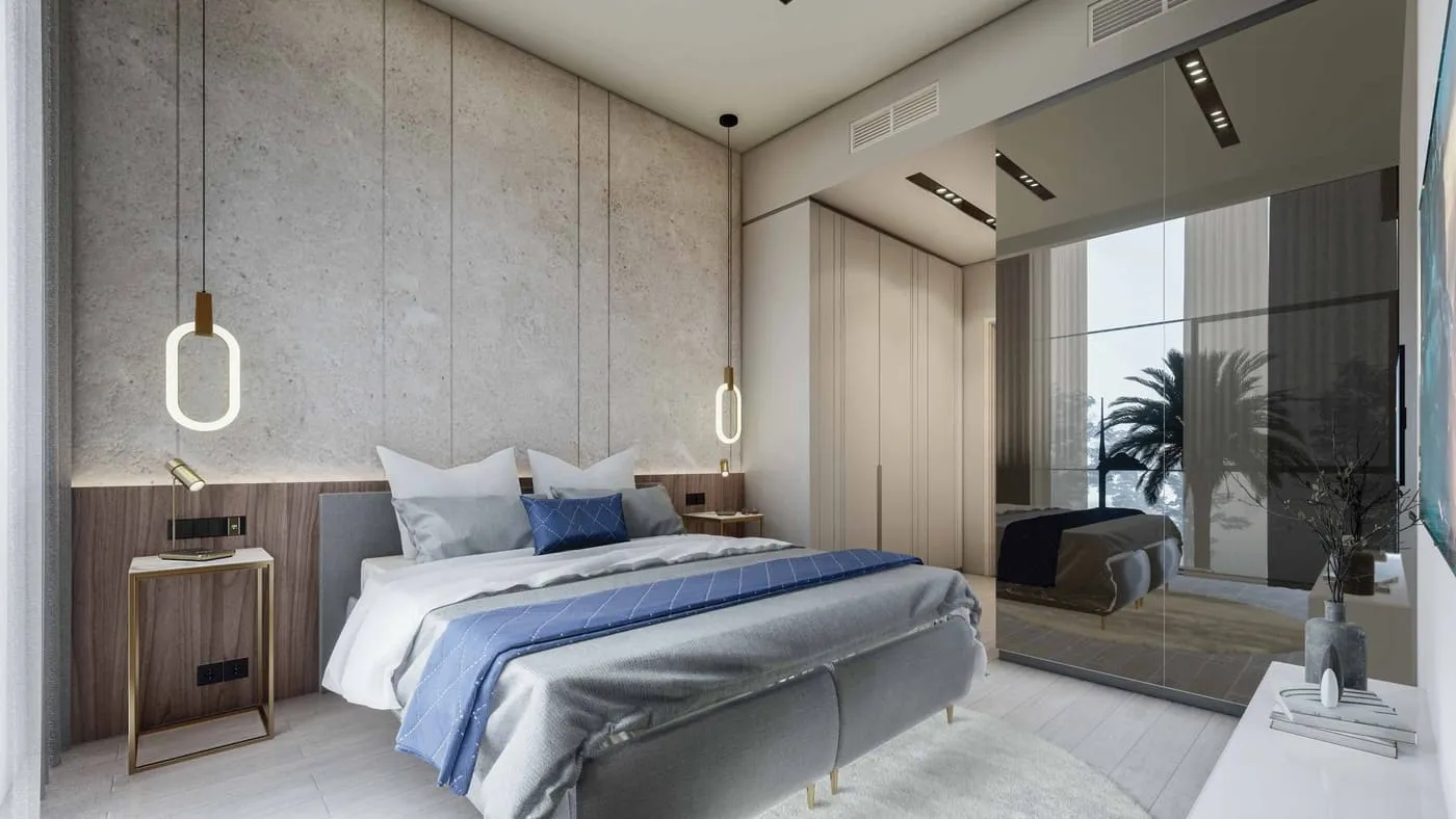 Milestone Residences — спальня