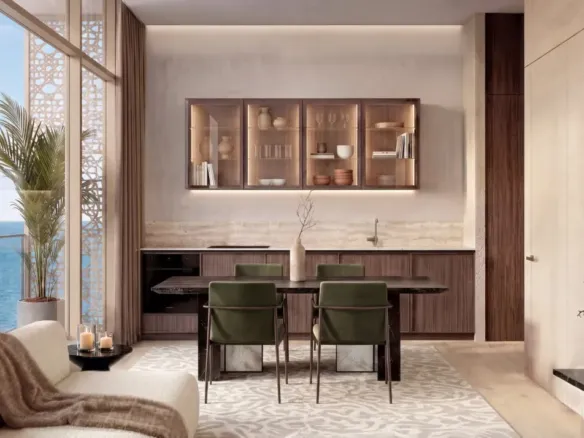 John Richmond Residences at Mira Coral Bay — кухня-столовая
