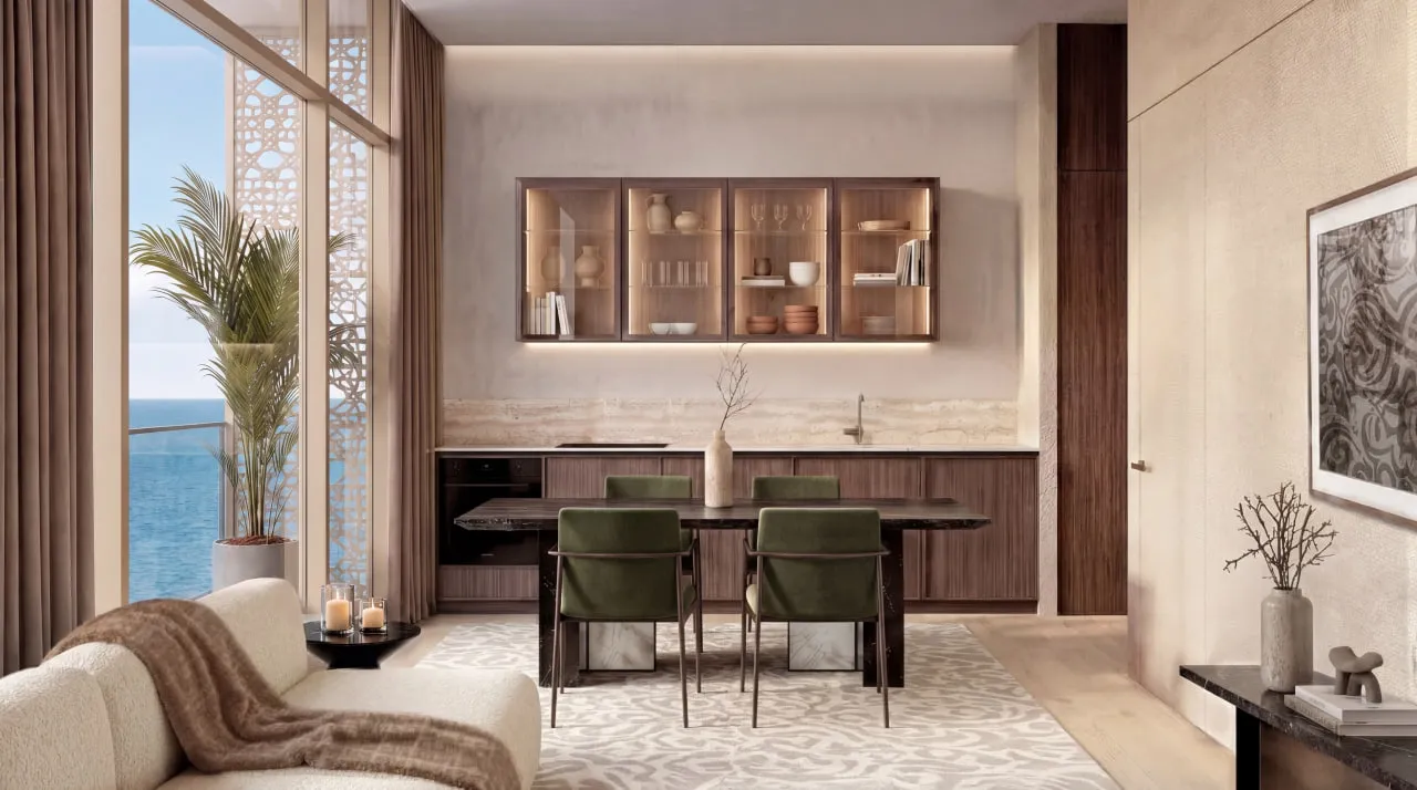 John Richmond Residences at Mira Coral Bay — кухня-столовая