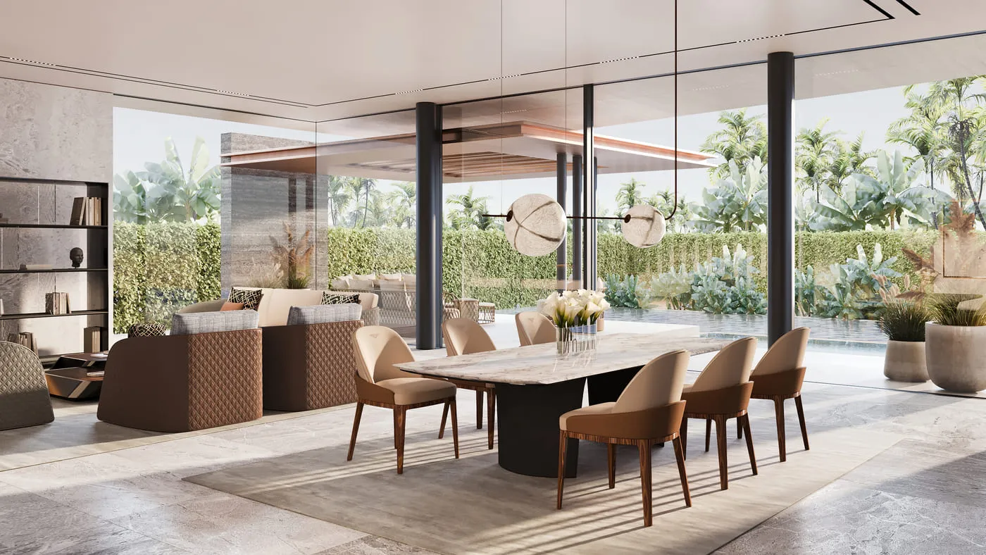 Mira Villas by Bentley Home — обеденная зона
