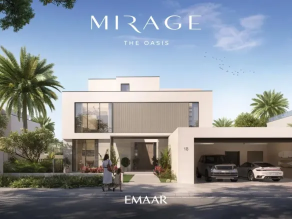 Mirage The Oasis — фасад виллы