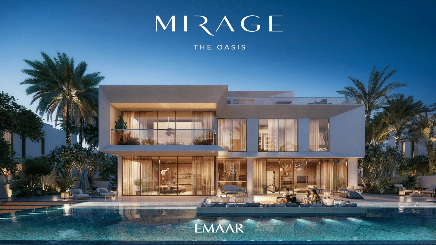 Mirage The Oasis — фасад виллы, фото 5