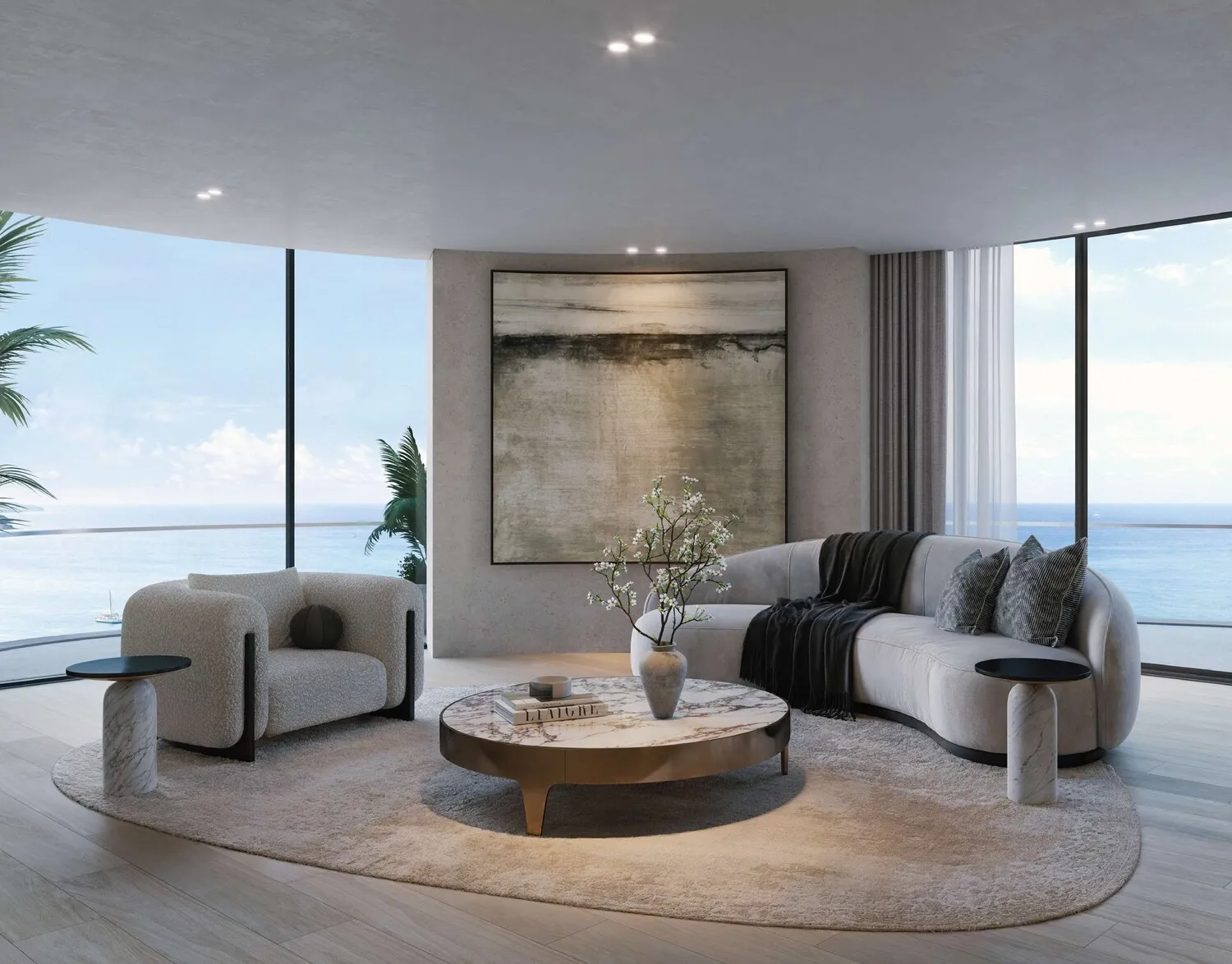Mirasol II — интерьер гостиной, фото 8