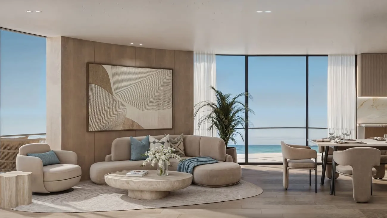 Mirasol Mina — интерьер гостиной