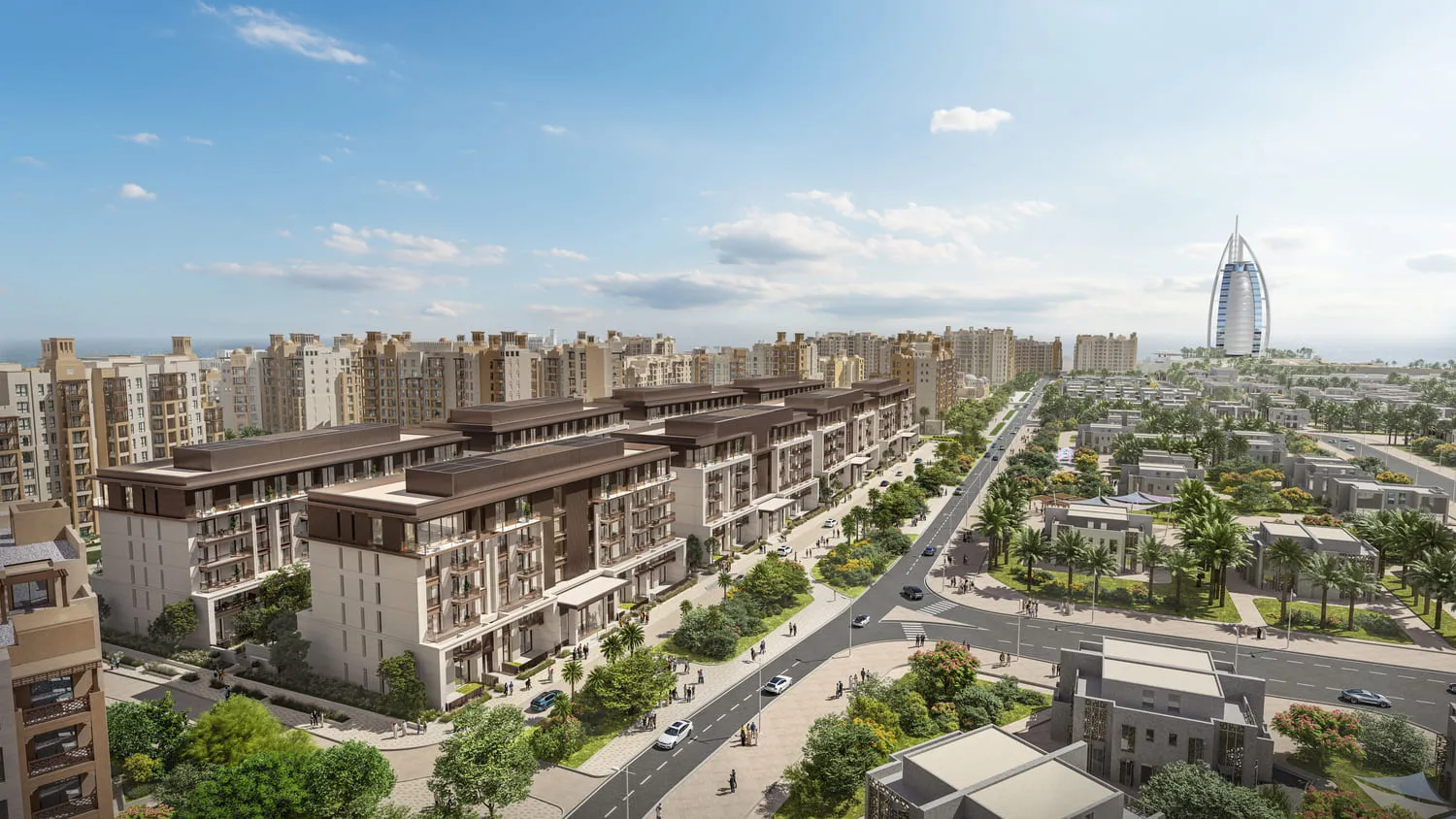 MJL Jomana в районе MJL (Мадинат Джумейра Ливинг) — фото 1