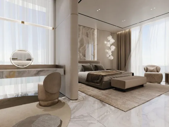 Monaco Mansions — спальня