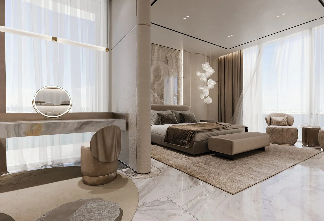 Monaco Mansions — спальня
