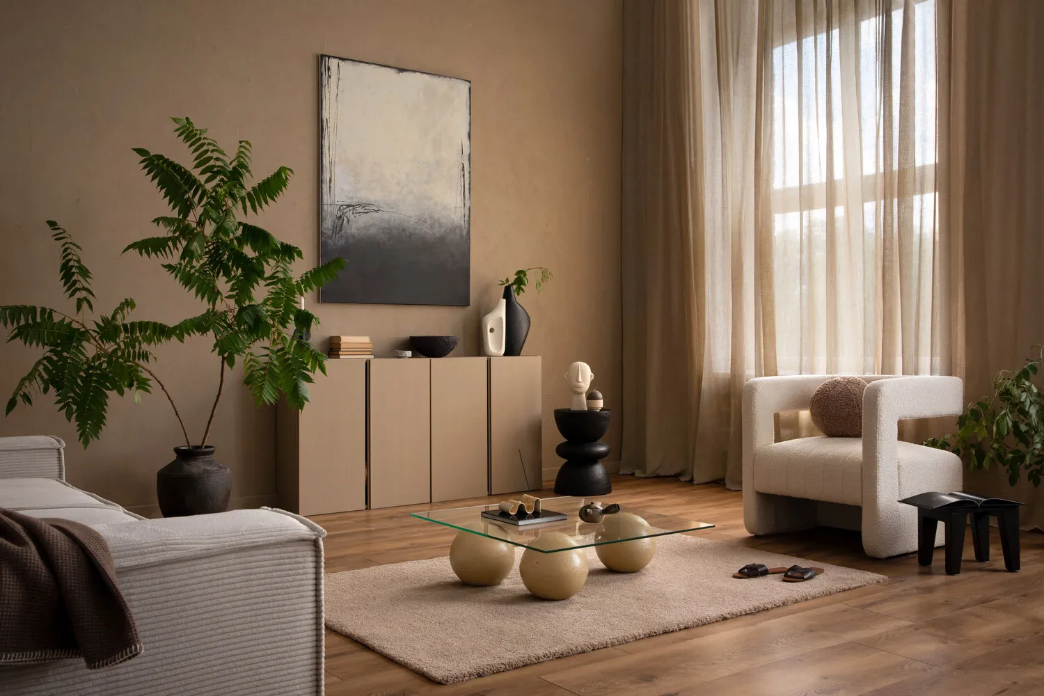 Moonsa Residences 2 — интерьер гостиной