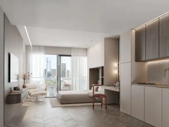 Lume Residences — интерьер студии
