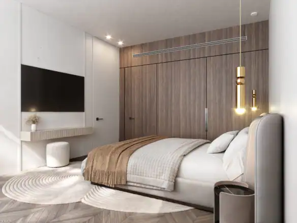 Lume Residences — спальня