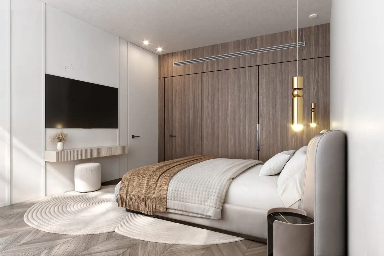 Lume Residences — спальня
