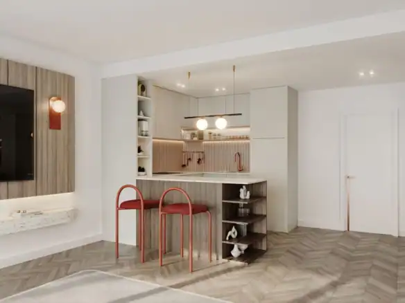 Lume Residences — кухня