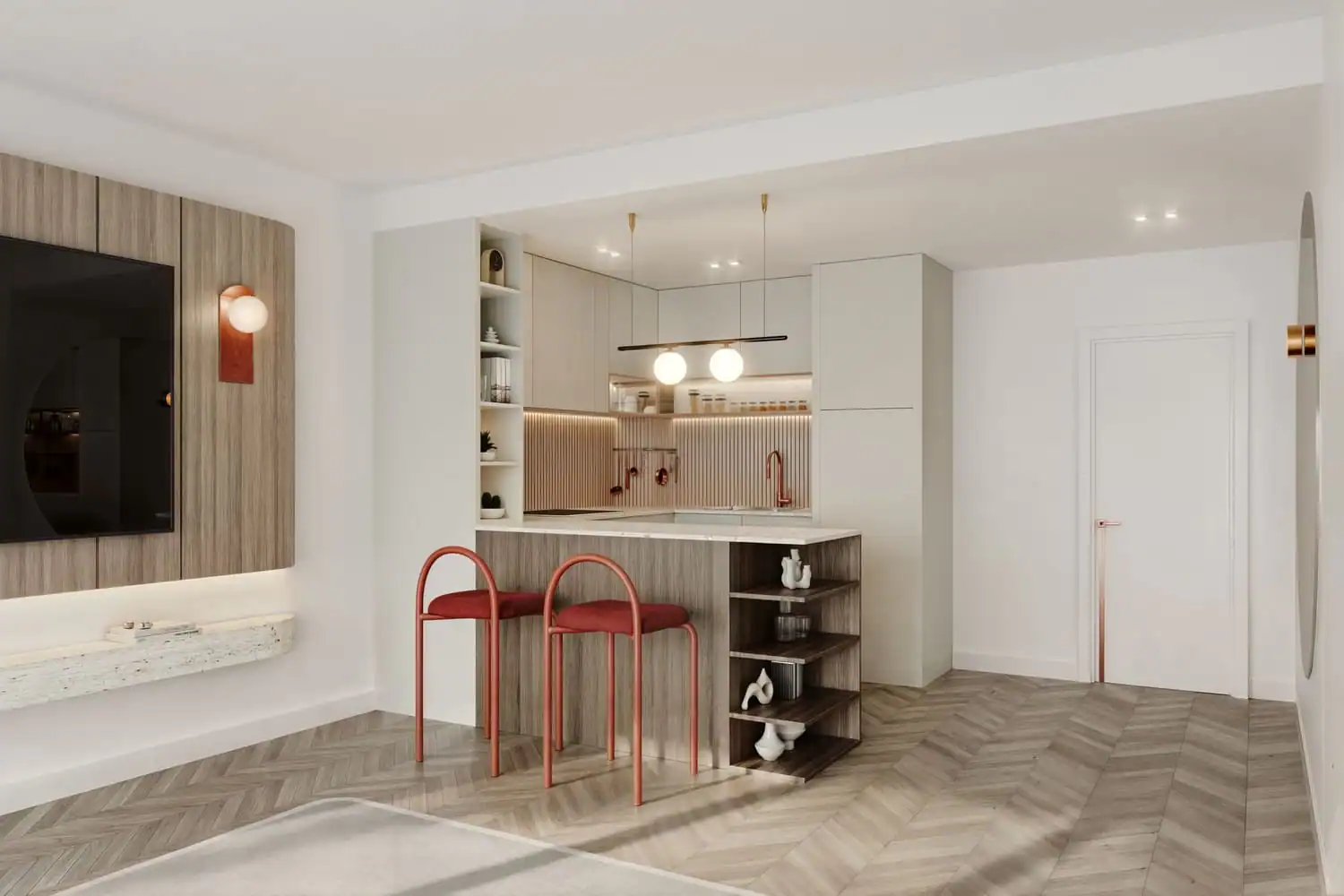 Lume Residences — кухня