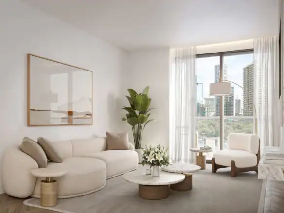 Lume Residences — интерьер гостиной, фото 10