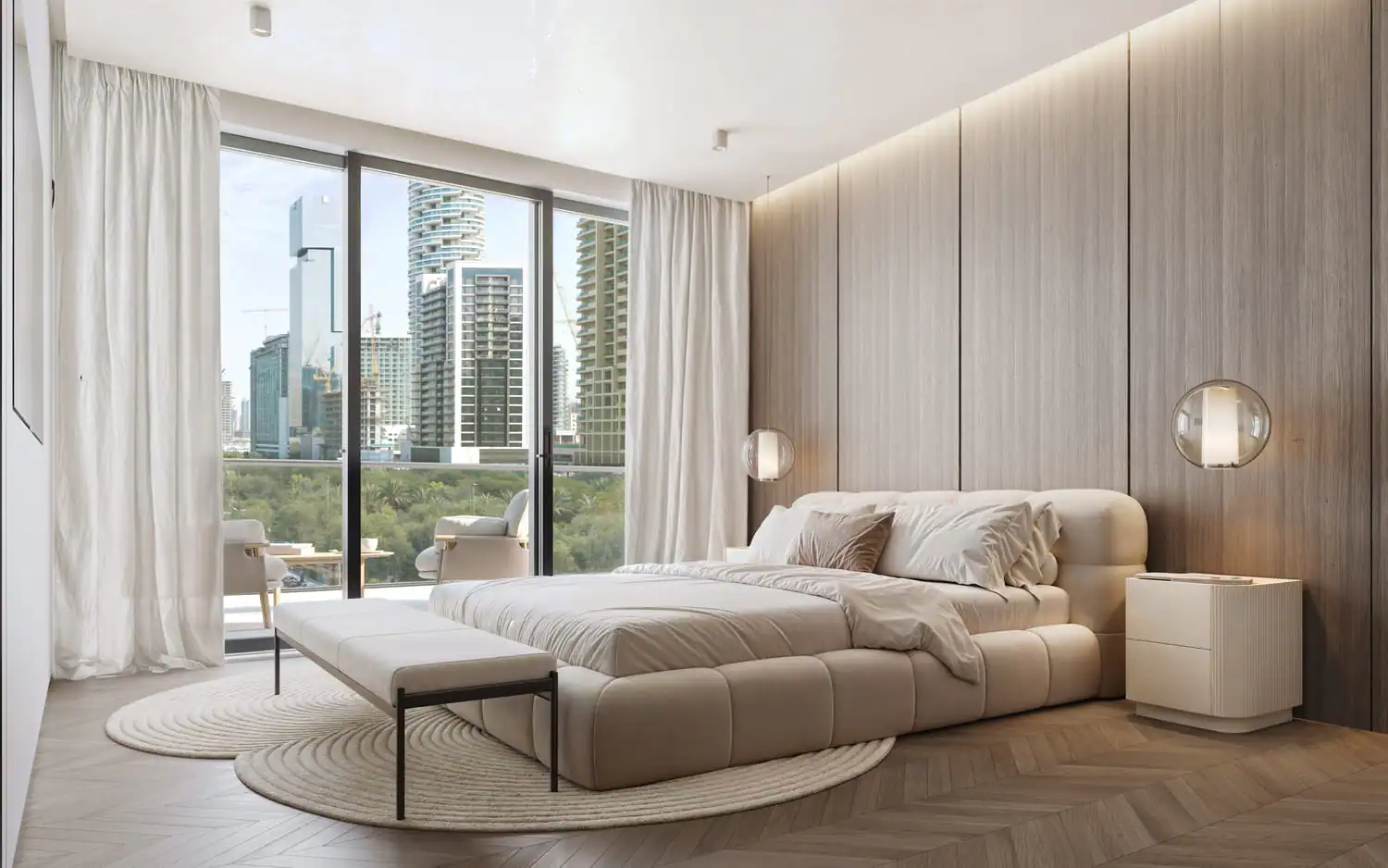 Lume Residences — спальня, фото 11