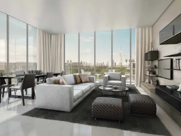 Mulberry 2 Park Heights — интерьер гостиной
