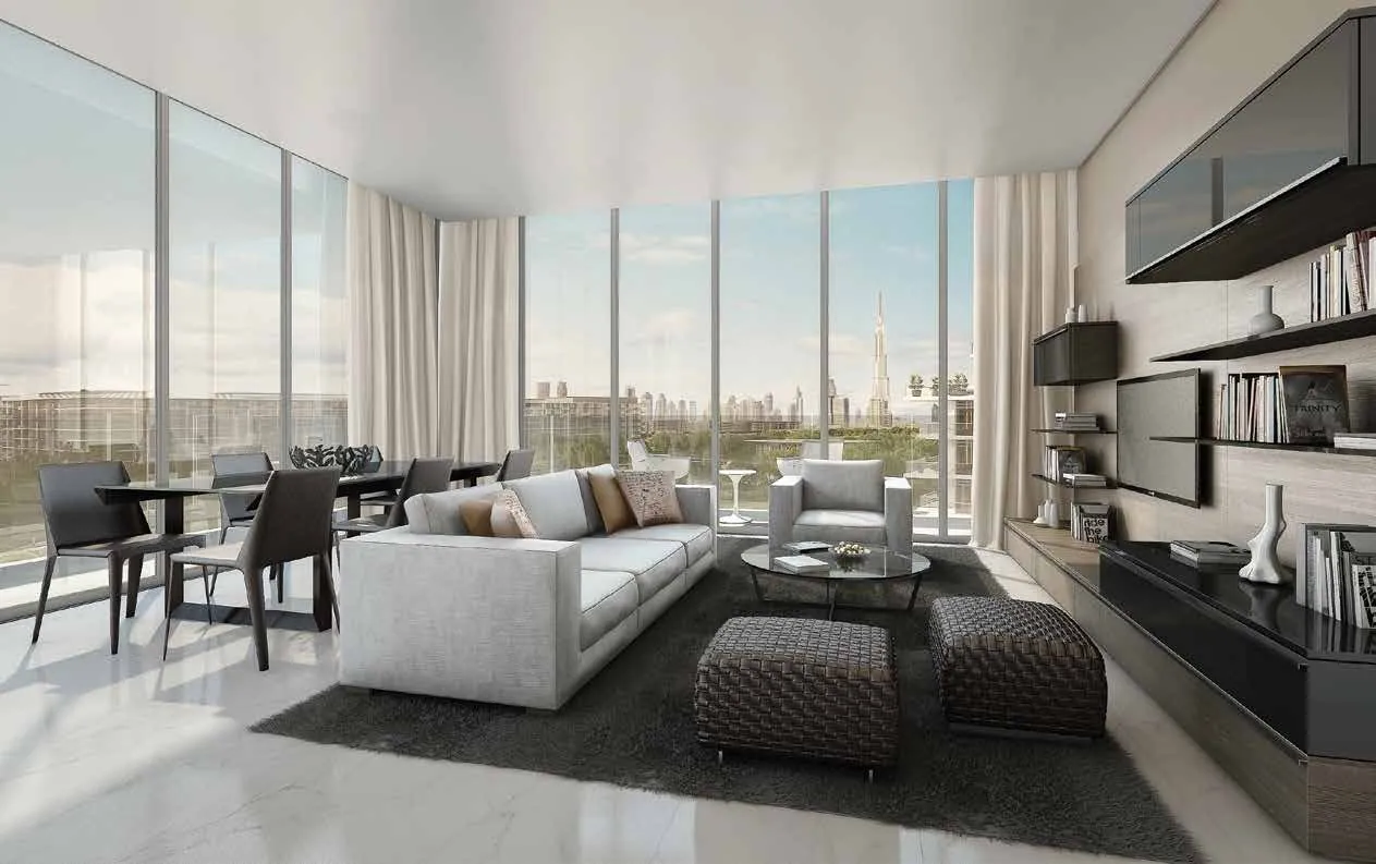 Mulberry 2 Park Heights — интерьер гостиной