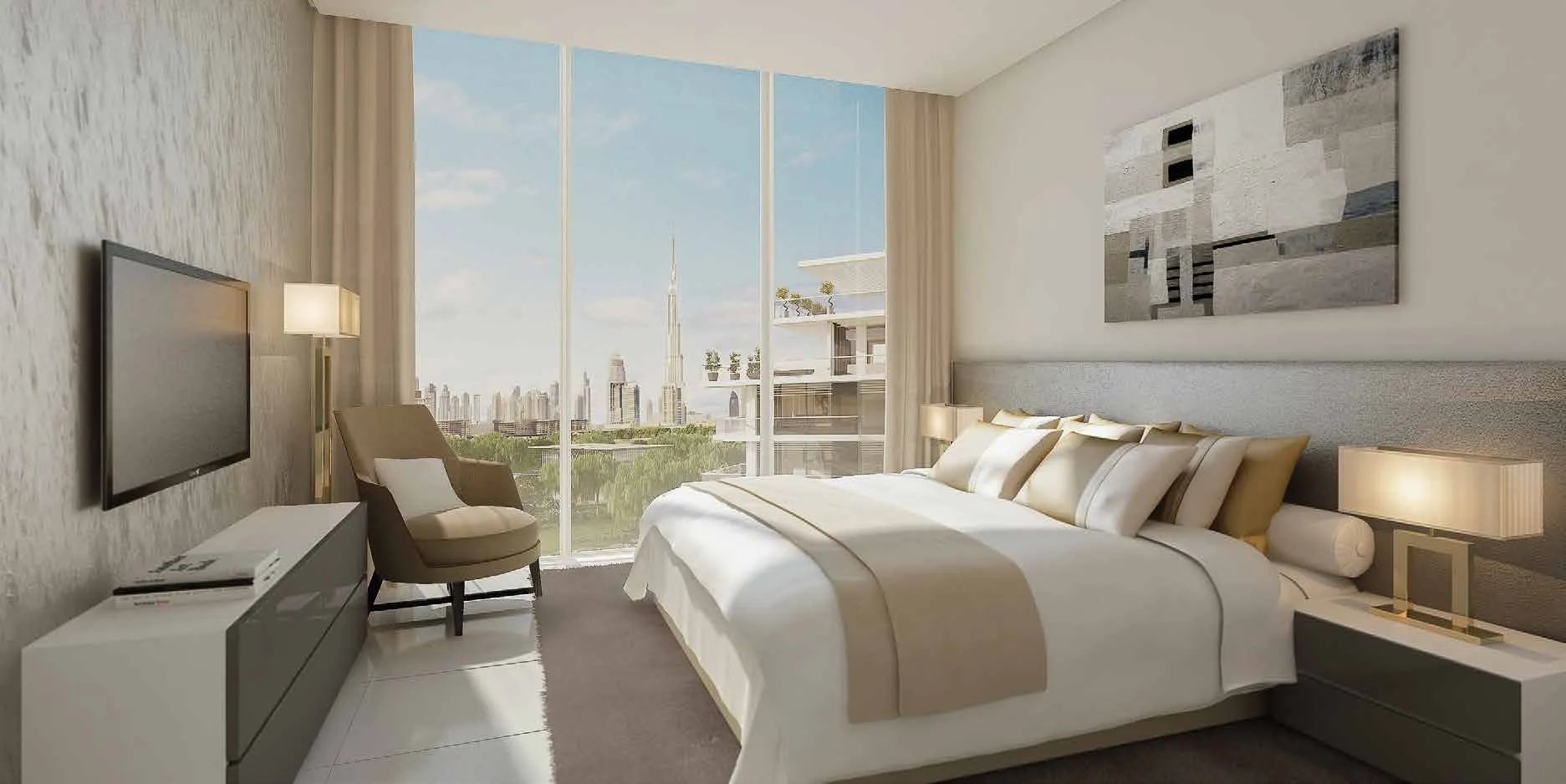 Mulberry 2 Park Heights — спальня