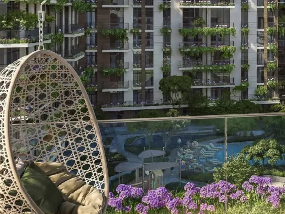 Myrtle Central Park — вид с балкона