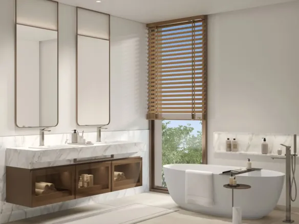 Nad Al Sheba Garden Phase 4 — ванная комната