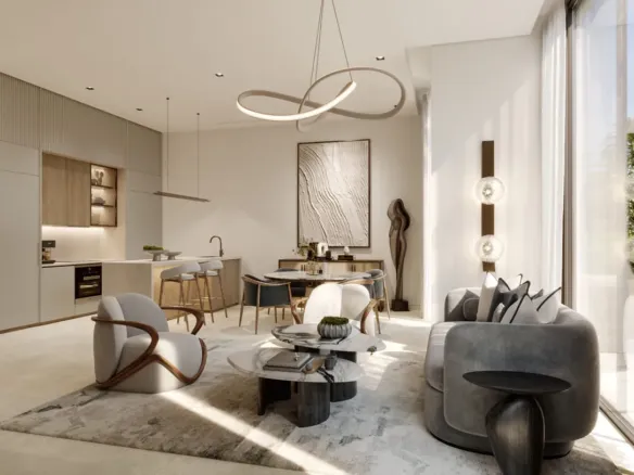 Nad Al Sheba Garden Phase 5, 6 — интерьер гостиной