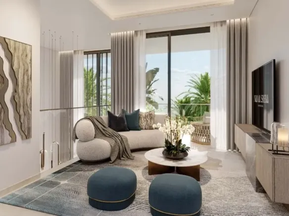 Nad Al Sheba Gardens 10 — интерьер гостиной, фото 15