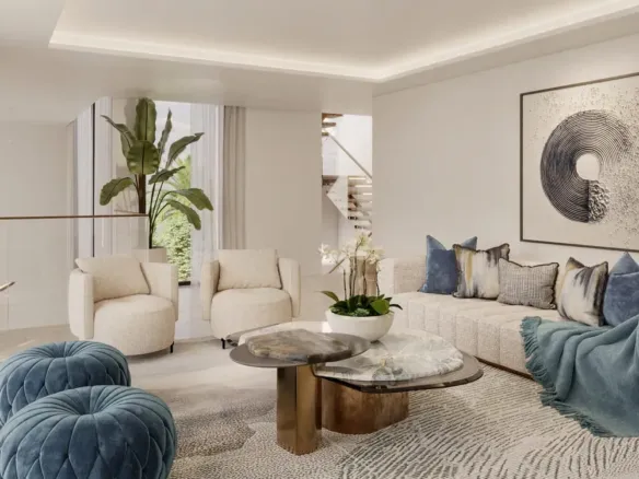 Nad Al Sheba Gardens Phase 7 — гостиная