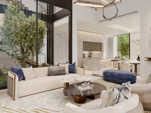 Nad Al Sheba Gardens Phase 9 — интерьер гостиной