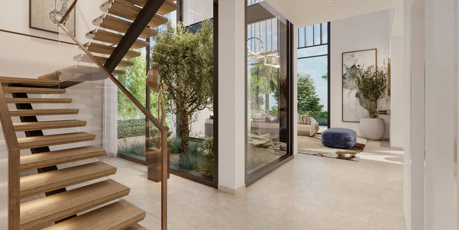 Nad Al Sheba Gardens Phase 9 — интерьер холла