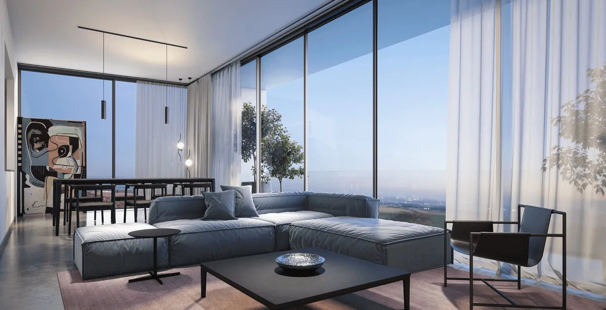 Nasaq Apartments — интерьер гостиной, фото 5