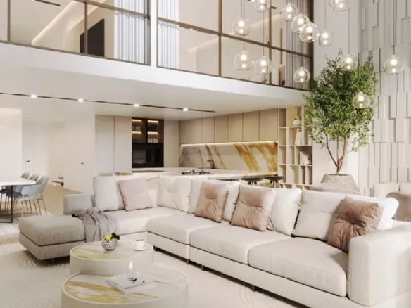 Nasim Lofts at Bay Residence — интерьер гостиной