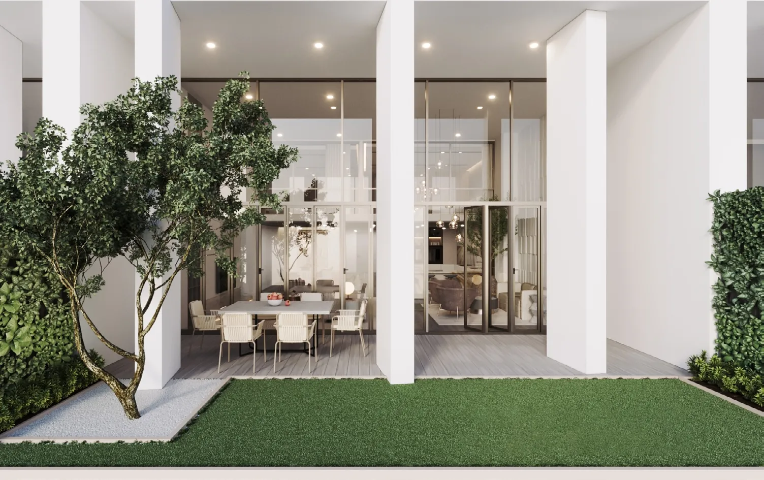 Nasim Lofts at Bay Residence — терраса