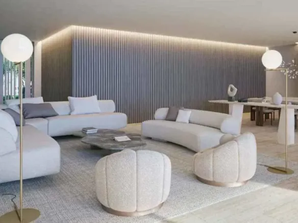 Nawayef Mansions by Modon Properties — интерьер гостиной, фото 11