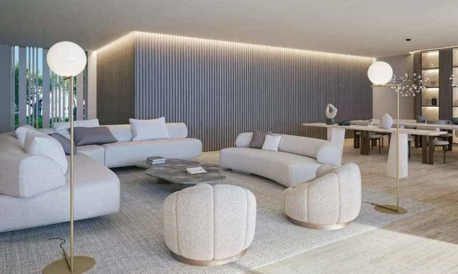 Nawayef Mansions by Modon Properties — интерьер гостиной, фото 11