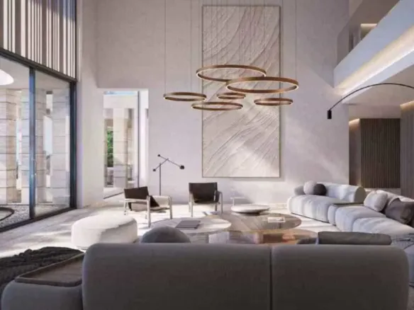 Nawayef Mansions by Modon Properties — интерьер гостиной, фото 12