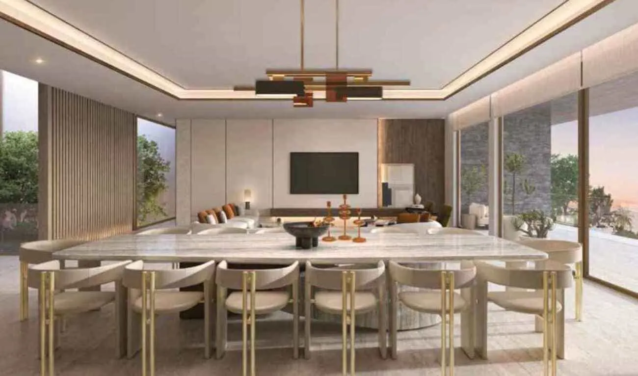 Nawayef West by Modon Properties — обеденная зона