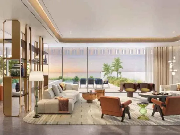 Nawayef West by Modon Properties — интерьер гостиной, фото 20